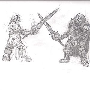 Aazua and Amerath - Fight Scene