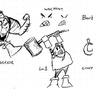 Barbarian - young, old, and really old