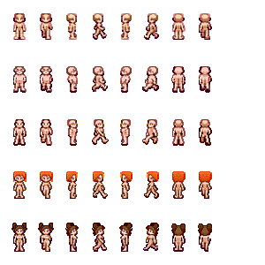 BSG Sprites - naked