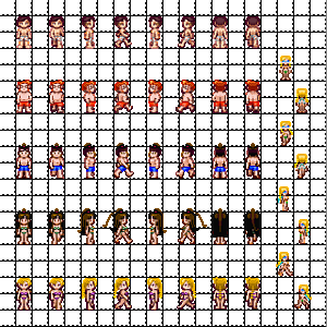 BSG Sprites - Hair 2