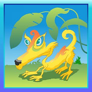 The Gift of the Quoxxel -- illustraton