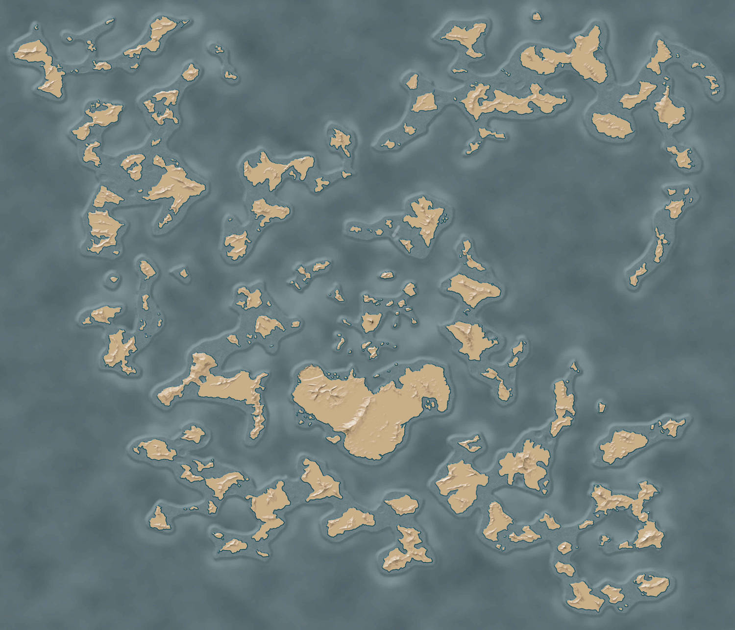 Map Without Numbering