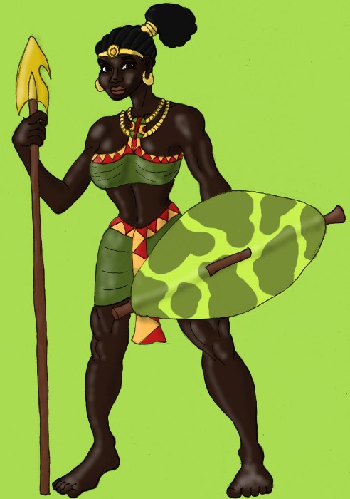 Queen Kasaqa of Ta'Seti