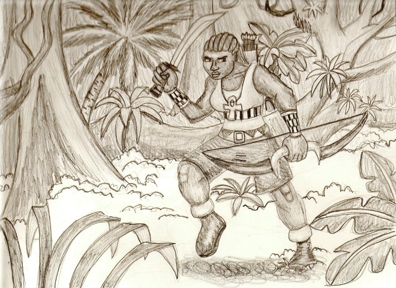 Sekhmetka in the Jungle