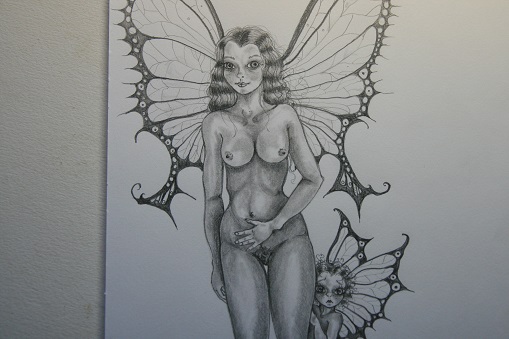 Young Faerie Mother and Child